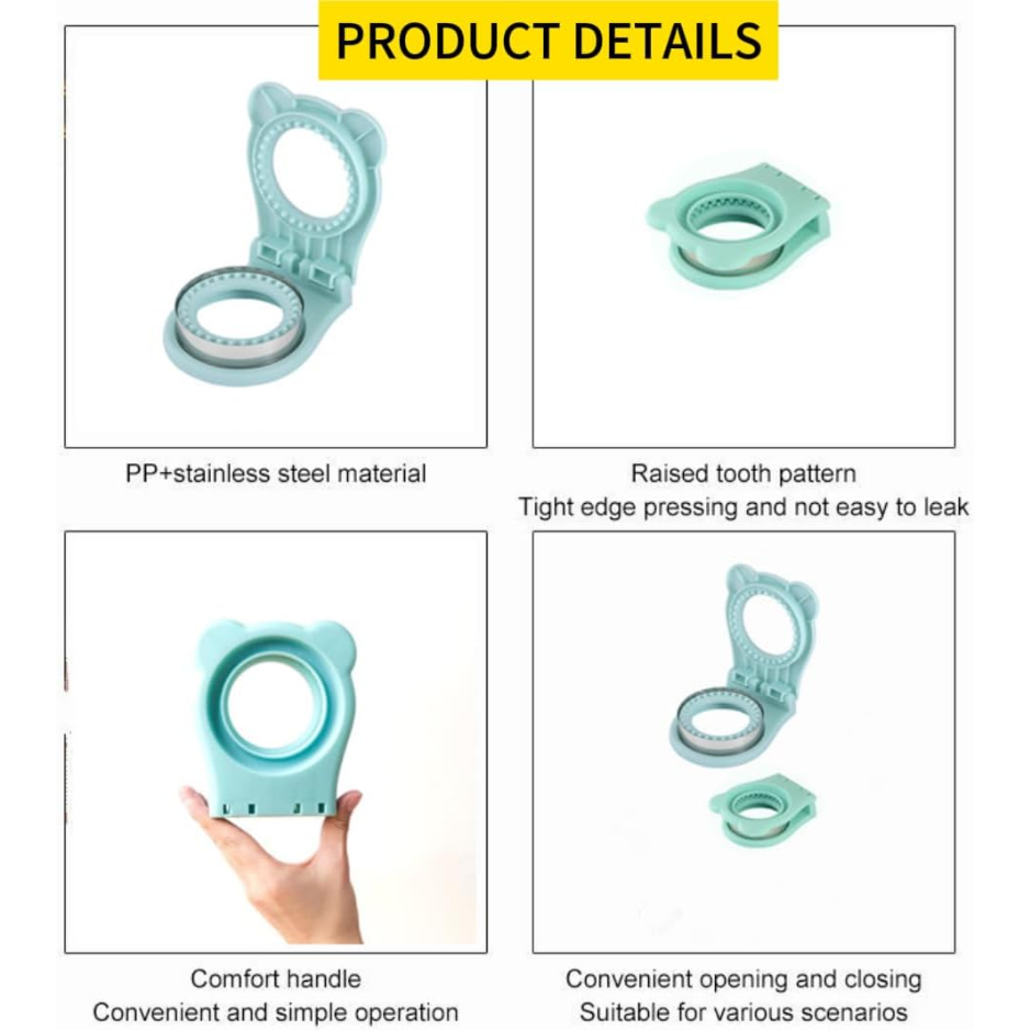 3.7 Uncrustable Sandwich Maker, Circle Cutter & Sealer For Kids 4