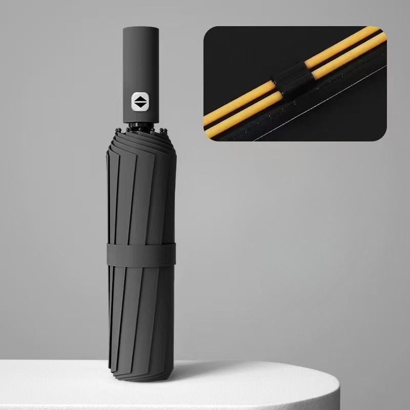 Extra Strength Foldable 24 Rods Umbrella Fully Automatic Large UVRain Protect — image 10