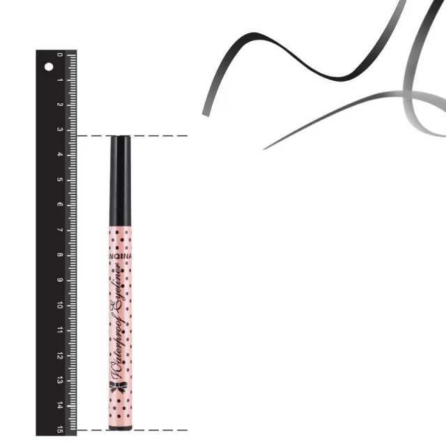 Polka Dot Water based Eyeliner Waterproof Not Smudge Liquid Eyeliner Hard Head Black Liquid - Shop at LoveMi