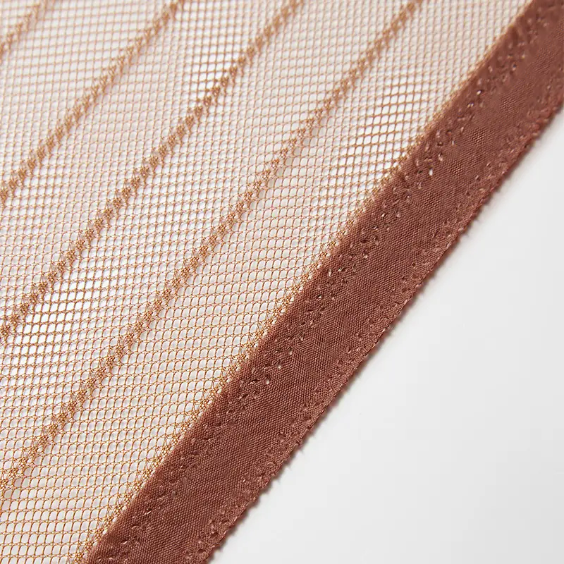A Brown Magnetic Door Curtain, Breathable Mosquito-proof Screen For Summer, Home Living Room, Bedroom, Kitchen Decorative Door Curtain, No-drill Installation, H