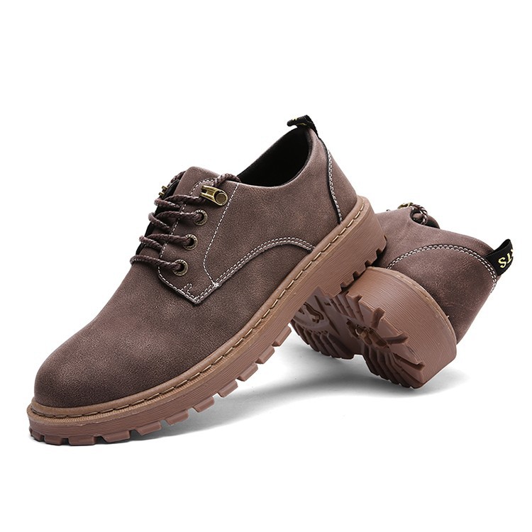 Title 2, All-Match Low-Top Lace-Up Martin Boots Sneakers