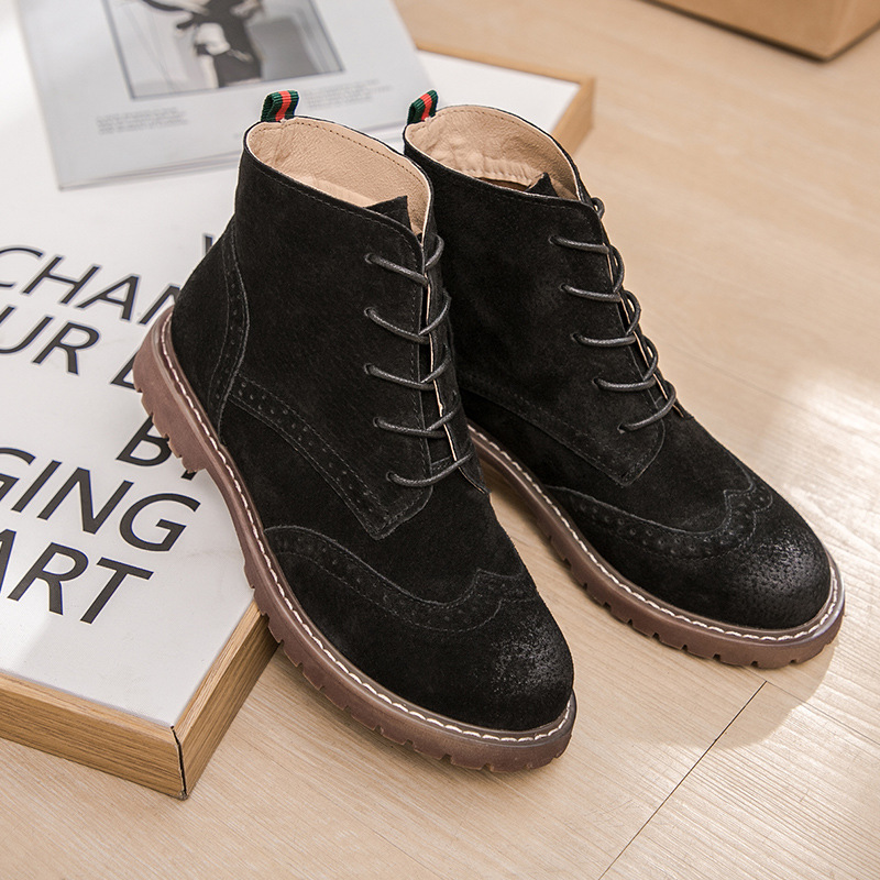 Title 10, New autumn and winter leather Martin boots