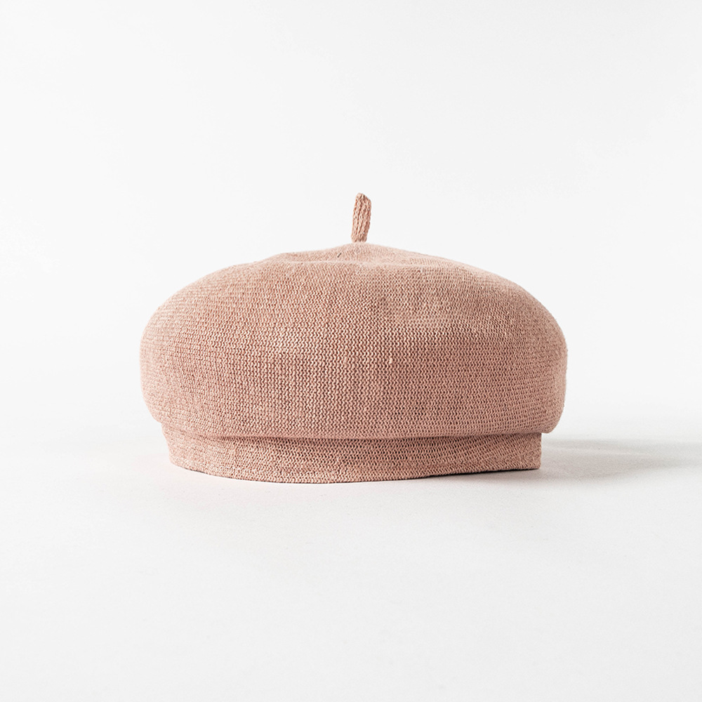 Casual Fashion Breathable Knit Linen Deep Brim Hat