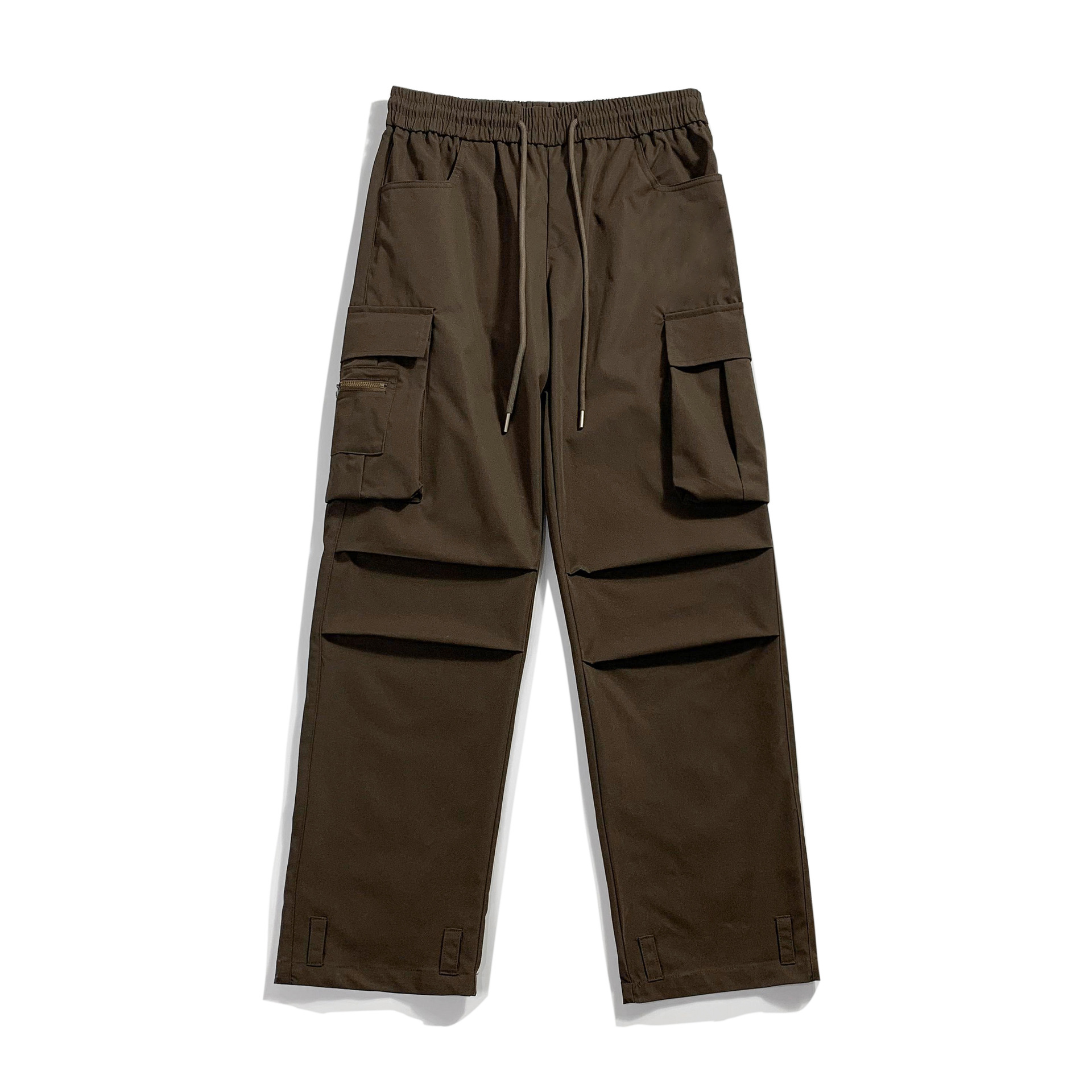 Straight Leg Overalls Men's Hong Kong Style Ins Net Red