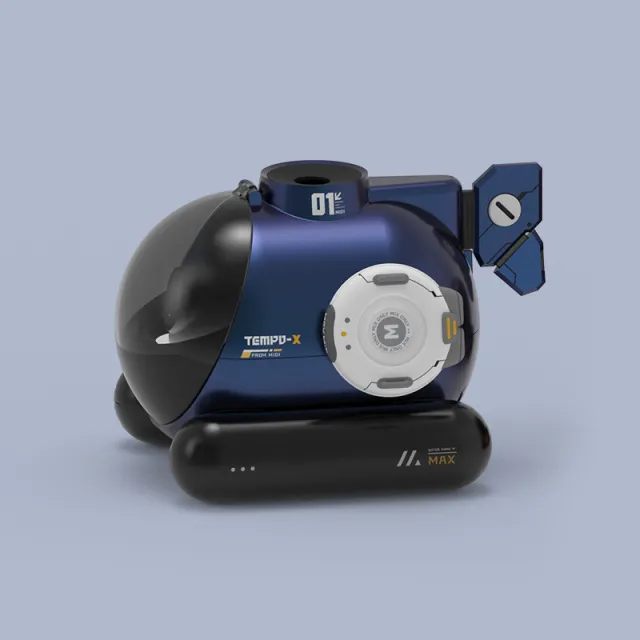 Small Submarine Shape Desktop Spray Humidifier Air Hydration Blue - Shop at LoveMi