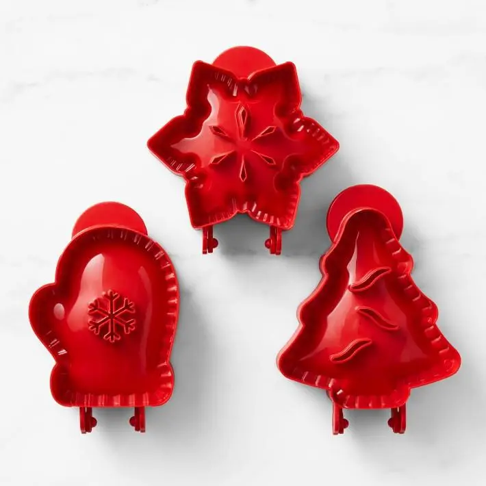 New Christmas Cookie Moulds Pie Mold – image 7