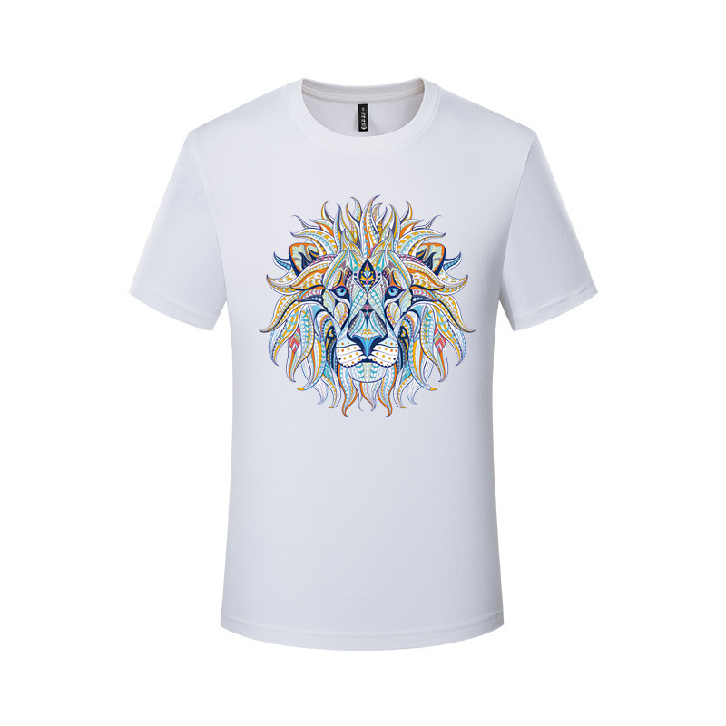 Title 2, Cute Pet Series Lion Couple T-Shirt