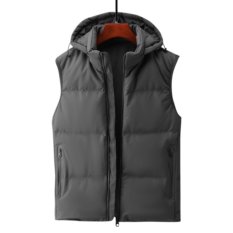 Warm Casual Down Jacket Jacket Tide Vest Printing