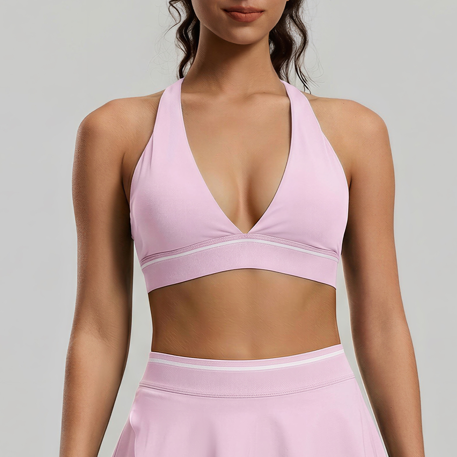 Women's Tight Yoga Bra With Beautiful Back Design, Versatile For Fitness, Sports And Daily Casual Wear 5