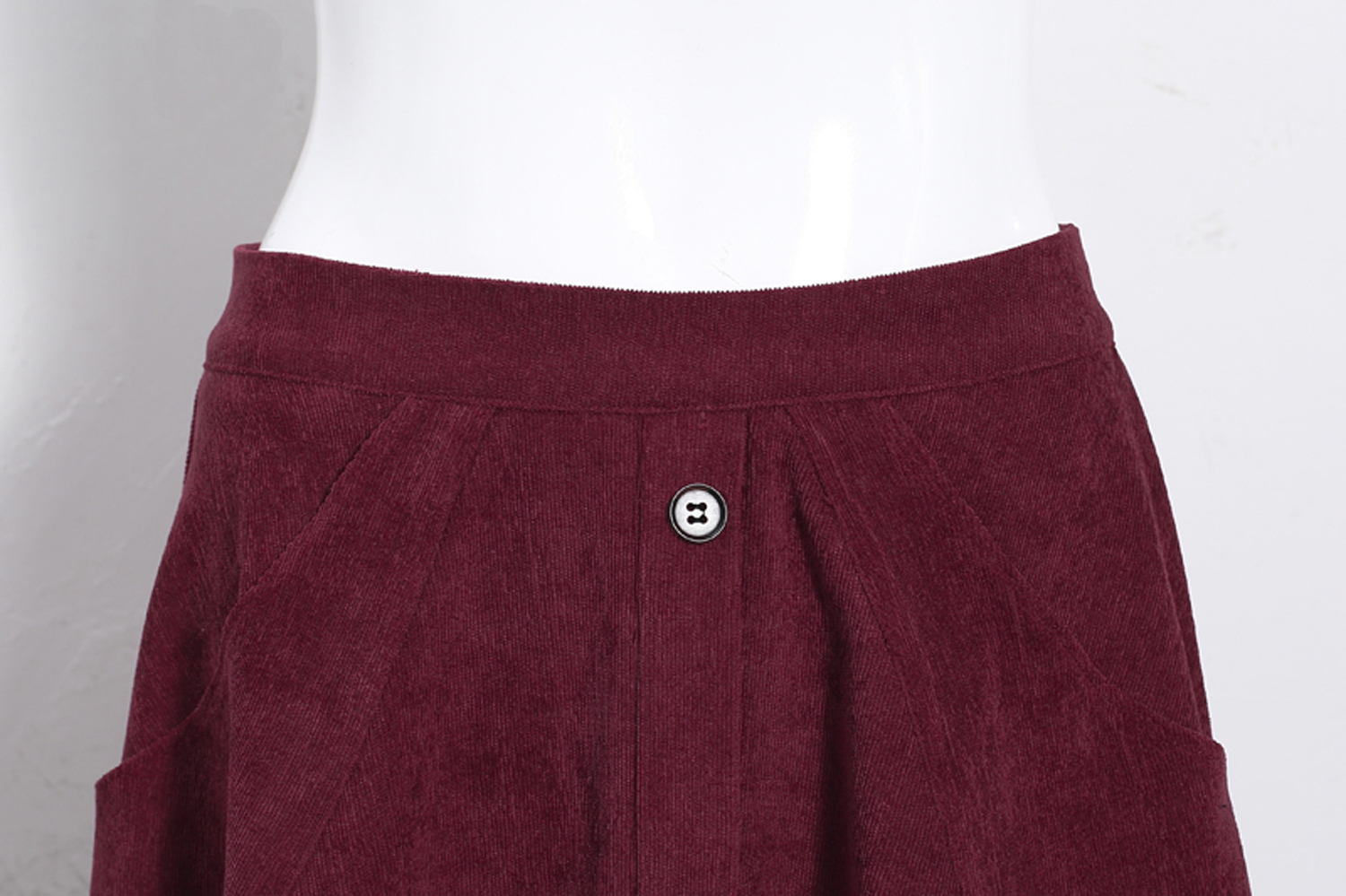 Title 3, Hong Kong style niche retro corduroy skirt