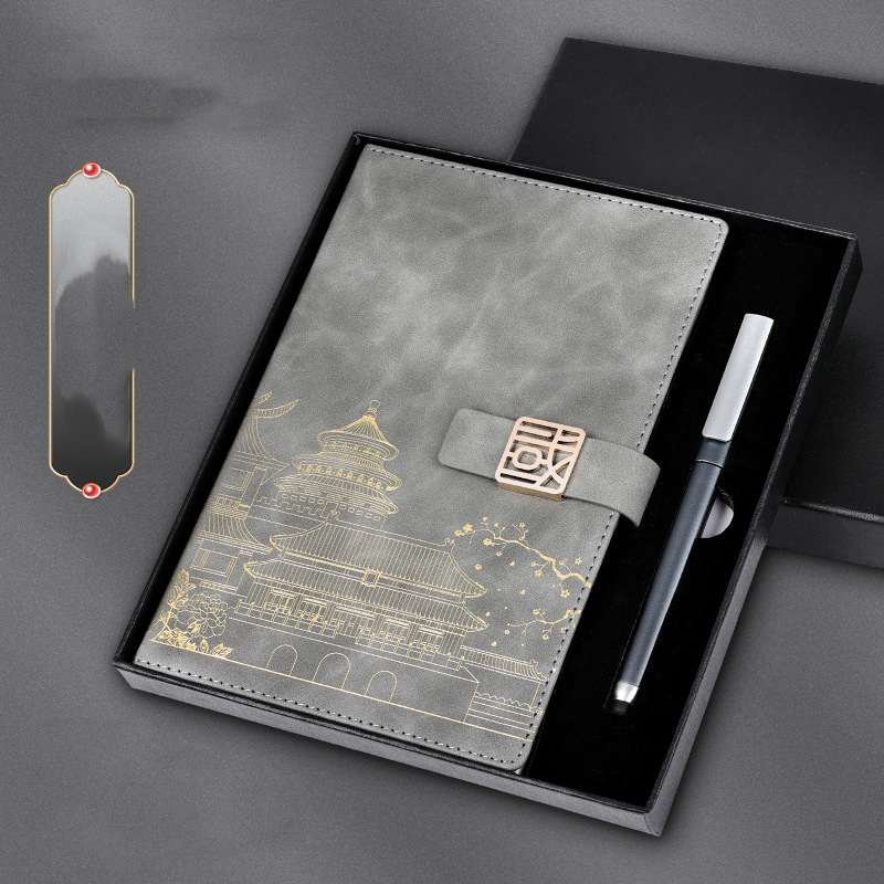 Chinese Style Palace Museum A5 Notebook Gift Box Set - Image 11