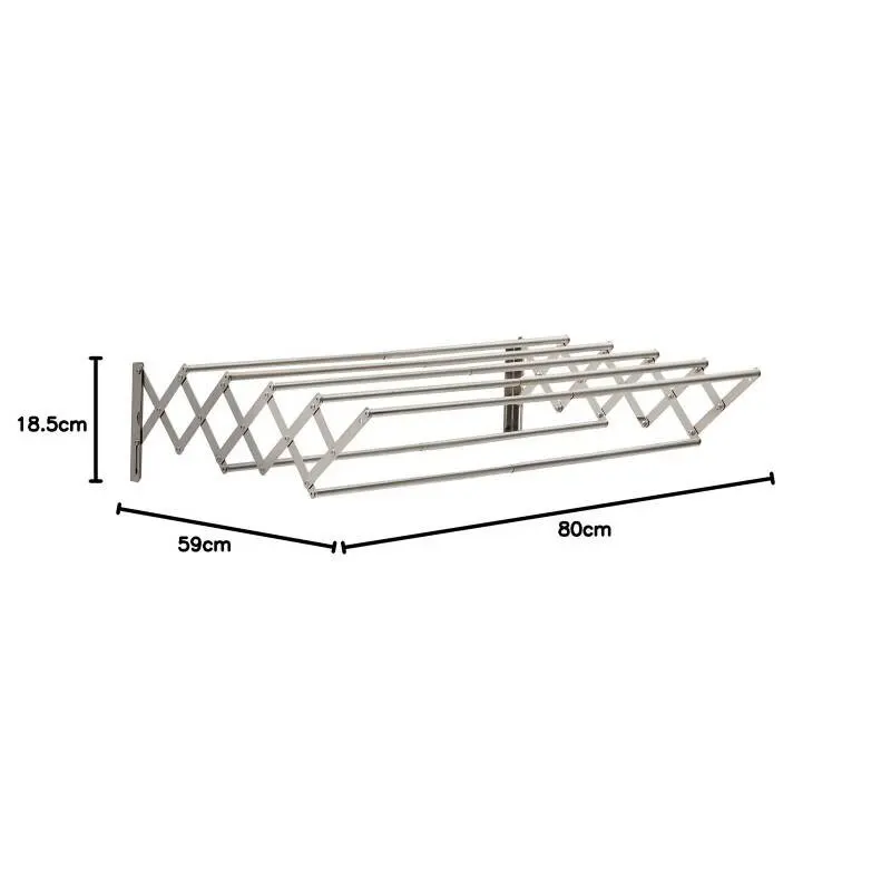Wall Mounted Drying Rack Foldable & Extendable