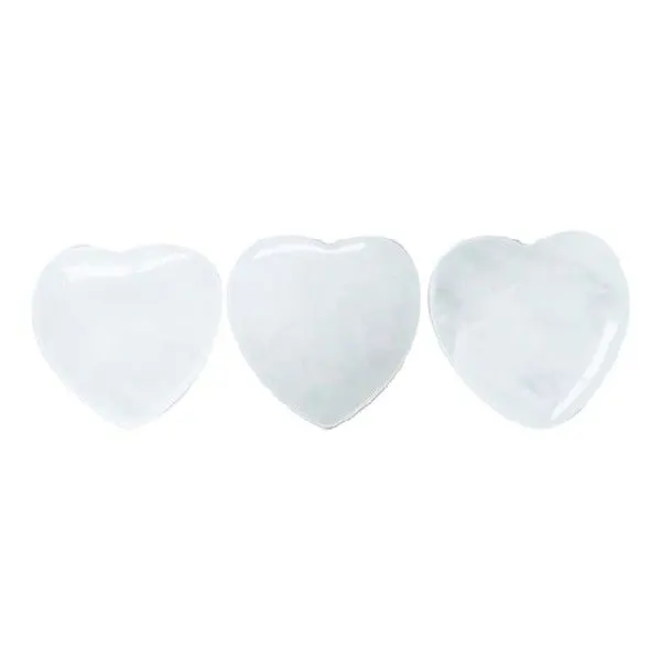 Rose Quartz Mini Hearts (Set of 3)