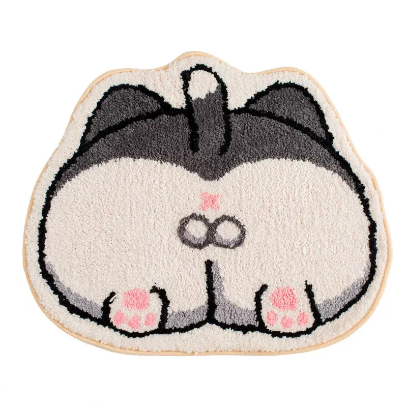 Cartoon Non-slip Floor Mats, Pet Carpets, Cat Mats, Sleeping Cat Cage Mats, Warm Cat Supplies - G