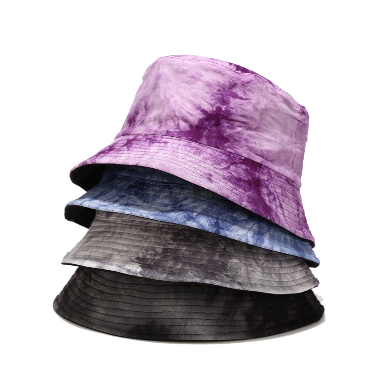 Women's Sunscreen Tie-dye Shade Fisherman Hat