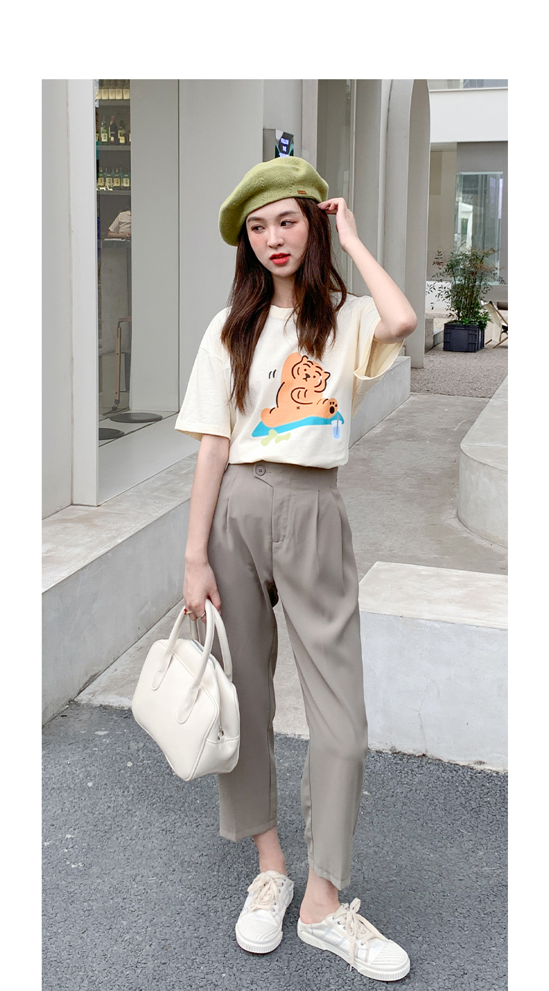 High Design Sense Niche Casual Suit Pants