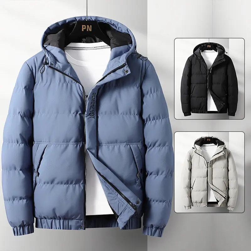 Men's Cotton-padded Jacket Plus Sizewarm Tiger Head
