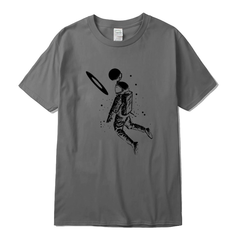 Title 13, New Short Sleeve Top T-Shirt Spaceman Print. Co...