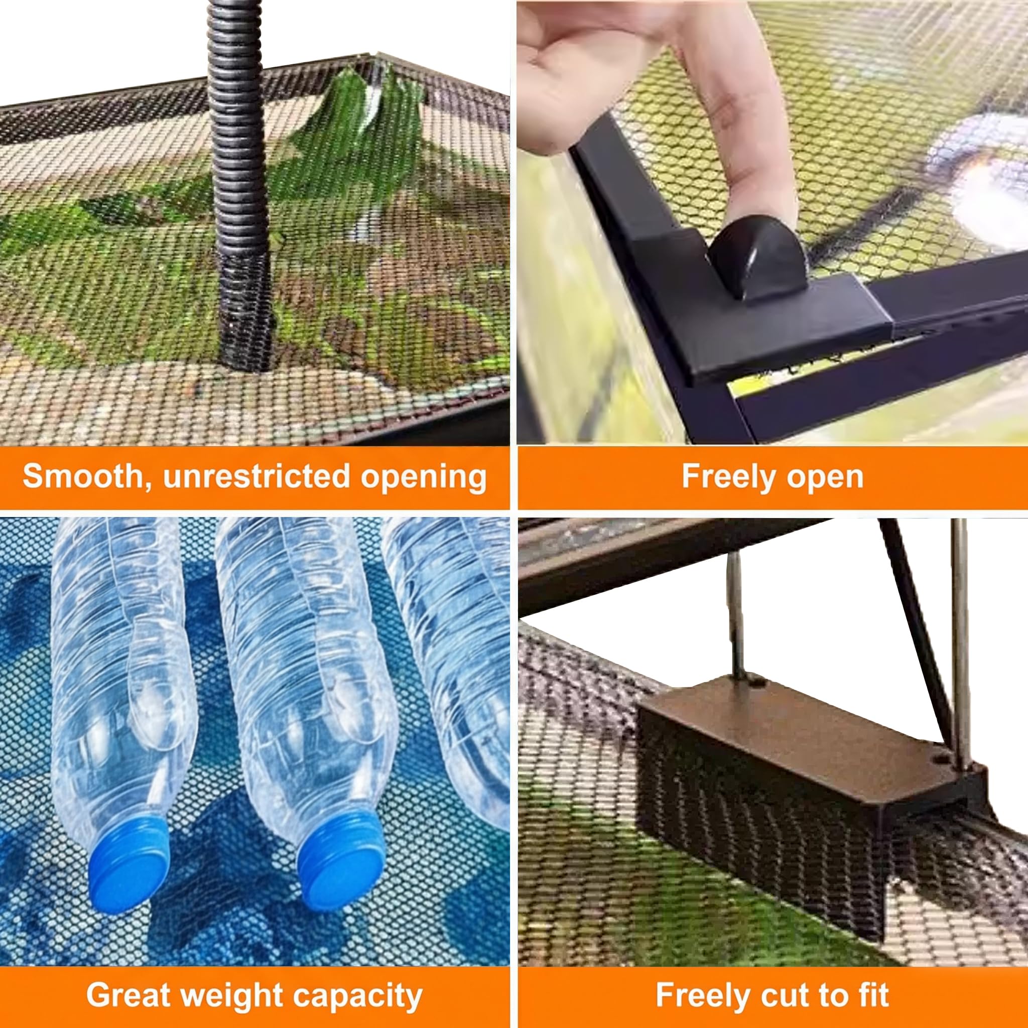 Couvercle d'aquarium magnétique pour réservoir de poissons – Image 2