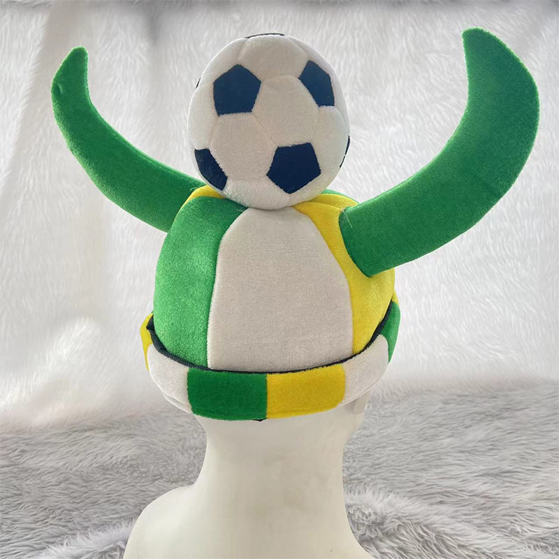 Carnival World Cup Soccer Hat Cheering Props