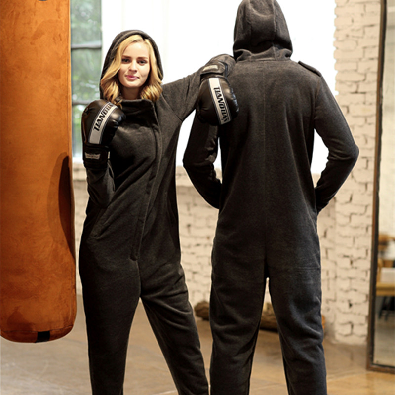 Men's And Women's Couple's Hooded Sportswear