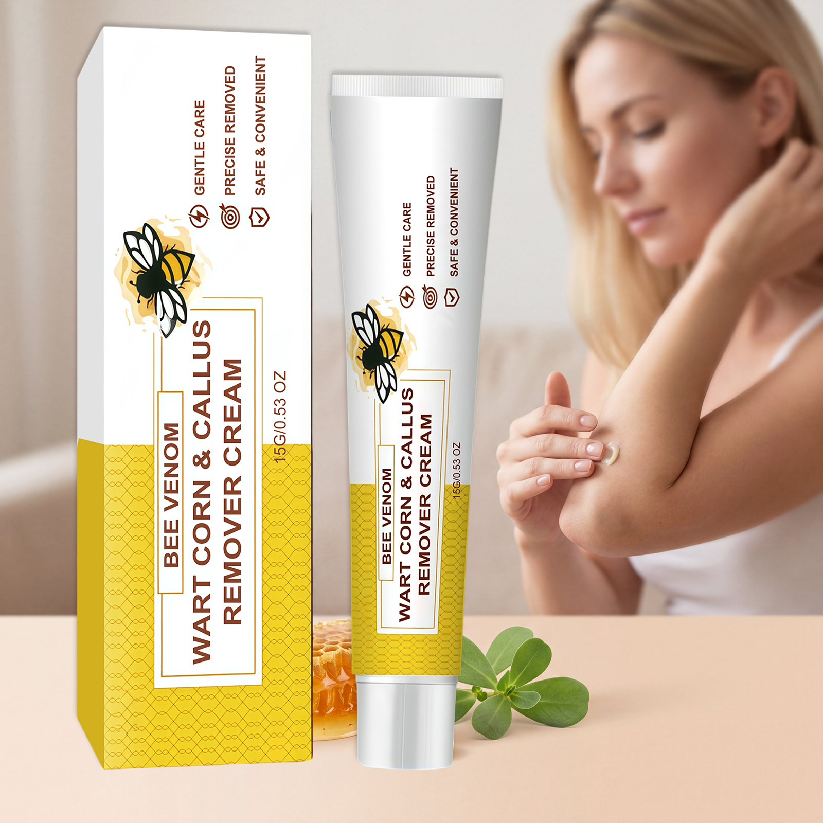 Bee Skin Smooth Cream 15g Box