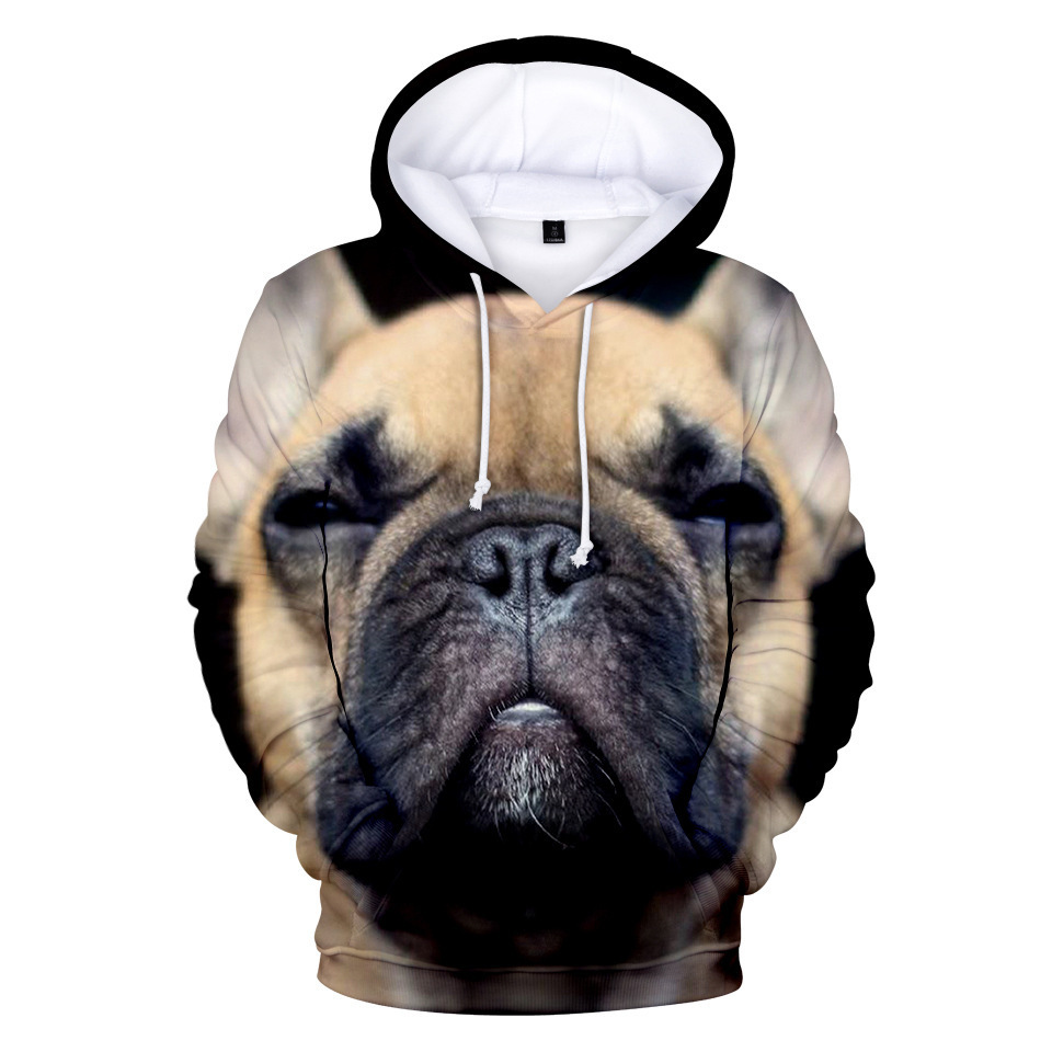 Title 14, Printed 3D Hooded Long Sleeve Sweatshirt