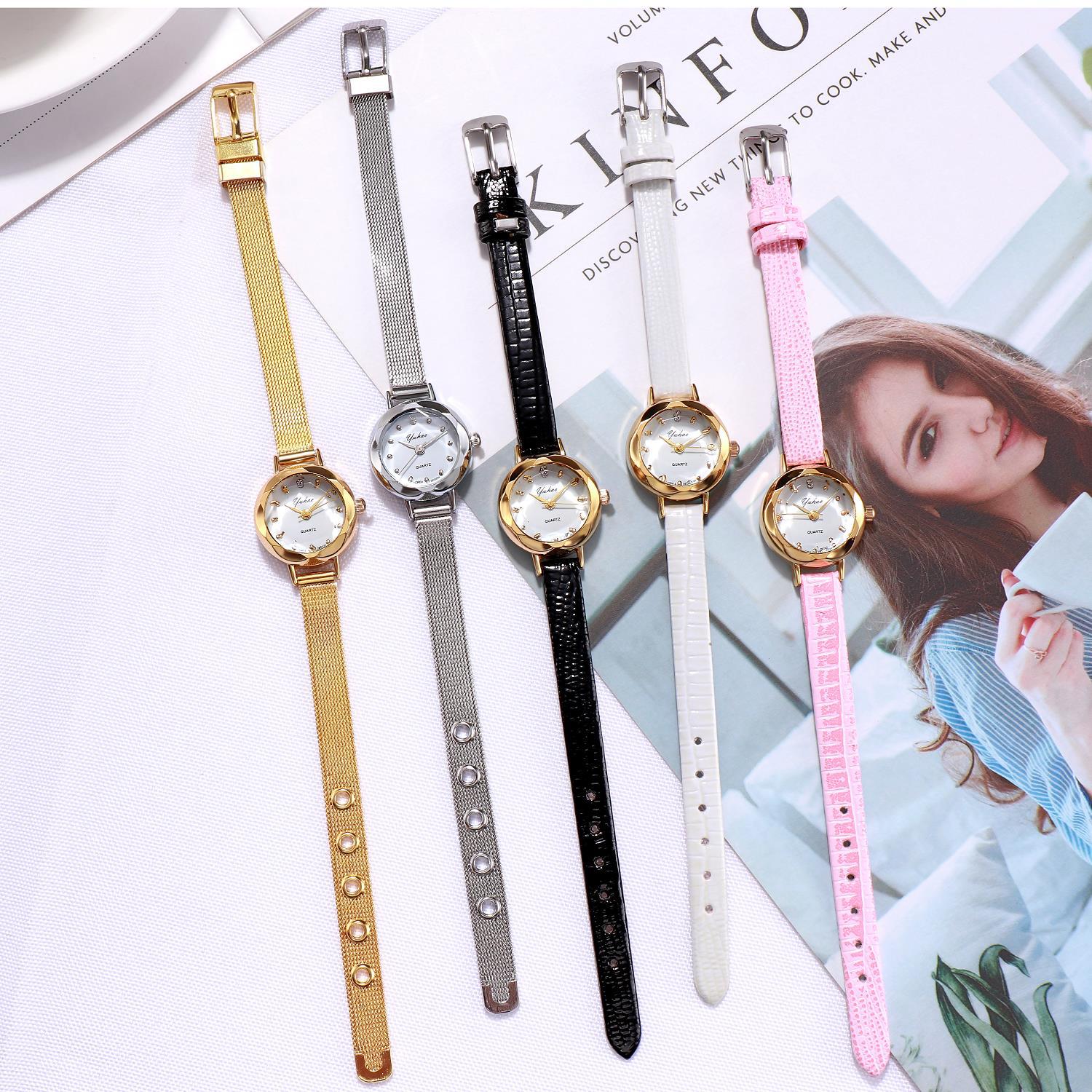 Fashion Mesh Strap Watch Fashion Casual Ladies Small Students