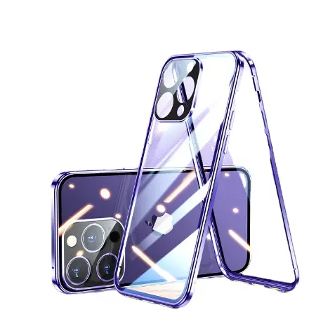 Simple All-around Metal Mobile Phone Case Fall Protection Cover