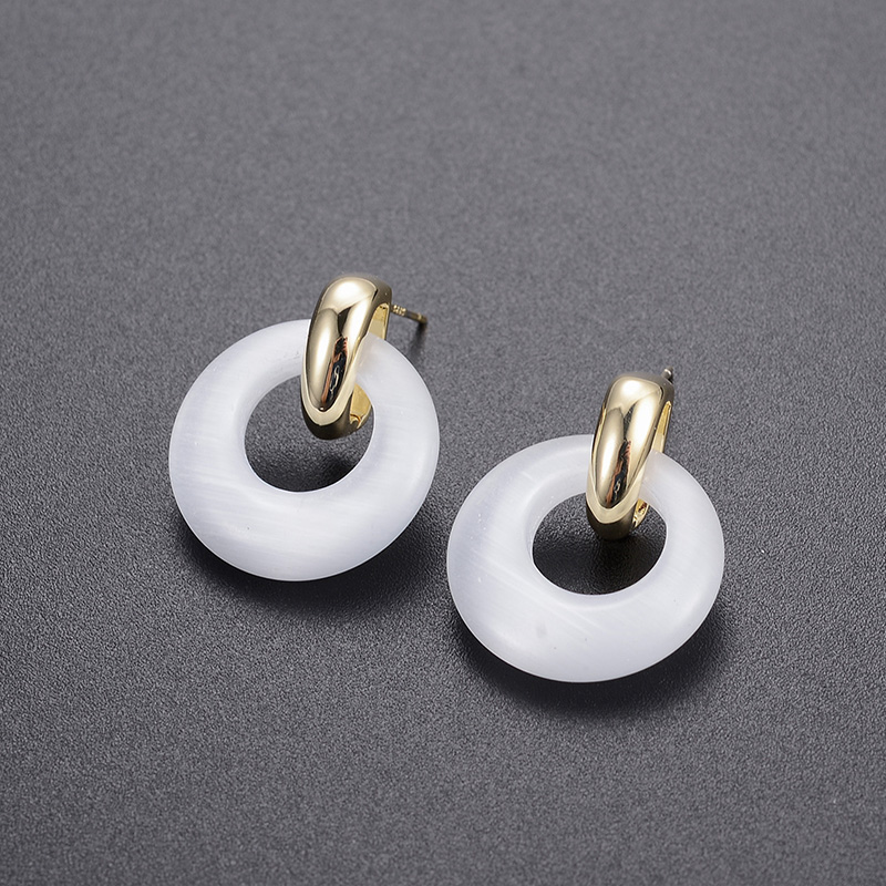 European And American Design Sense Simple And Individual Fashion Earrings