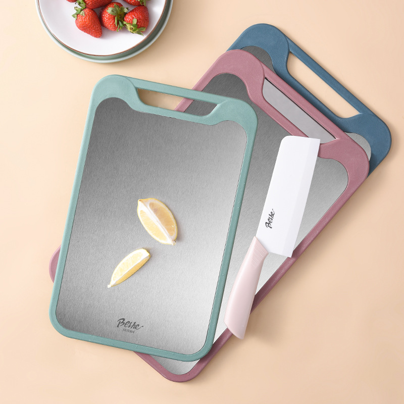 Title 4, Plastic Cutting Board Dual-purpose Multi-perfor...