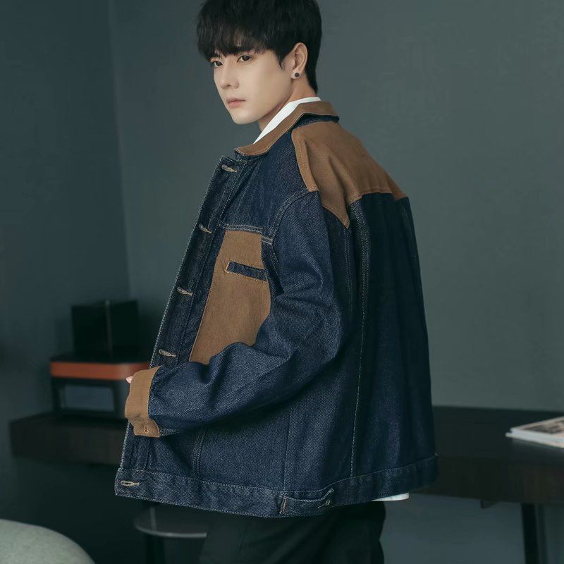 Autumn And Winter Denim Jacket Korean Version Loose Trend Ins Students