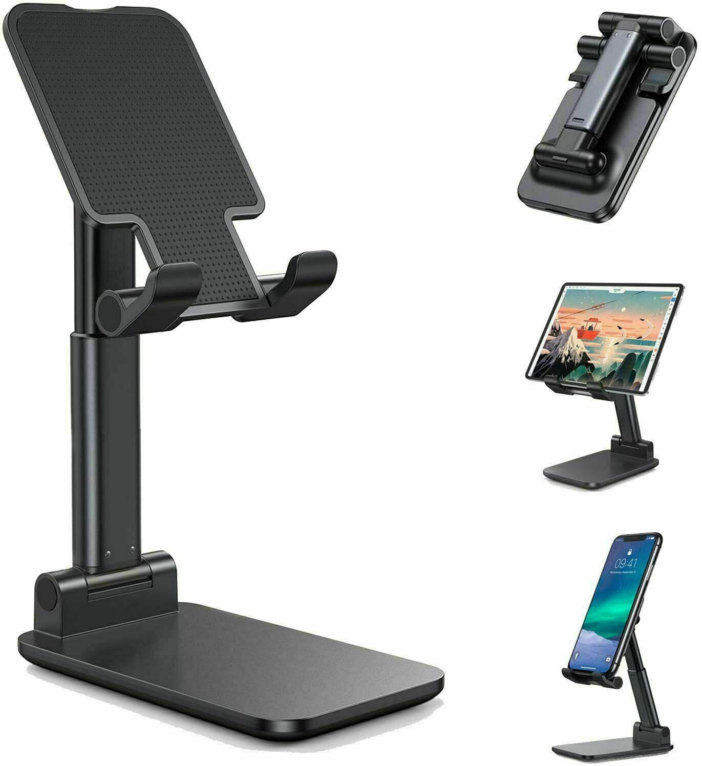 Support pliable pour téléphone et tablette – Support de bureau réglable pour iPa - Photo 8/9