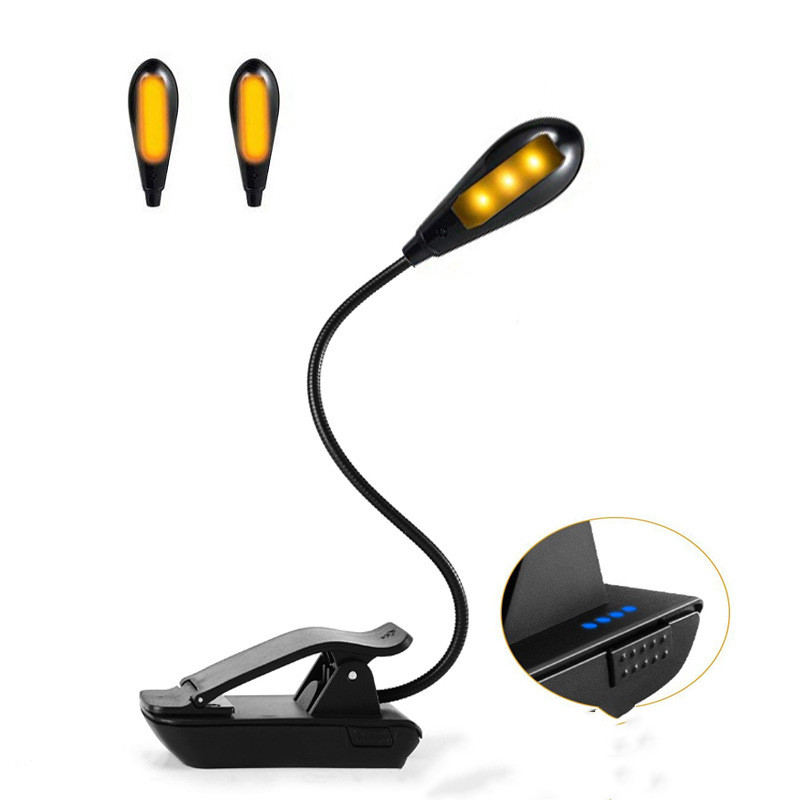 Title 3, AMBER LED charging eye protection music stand lamp