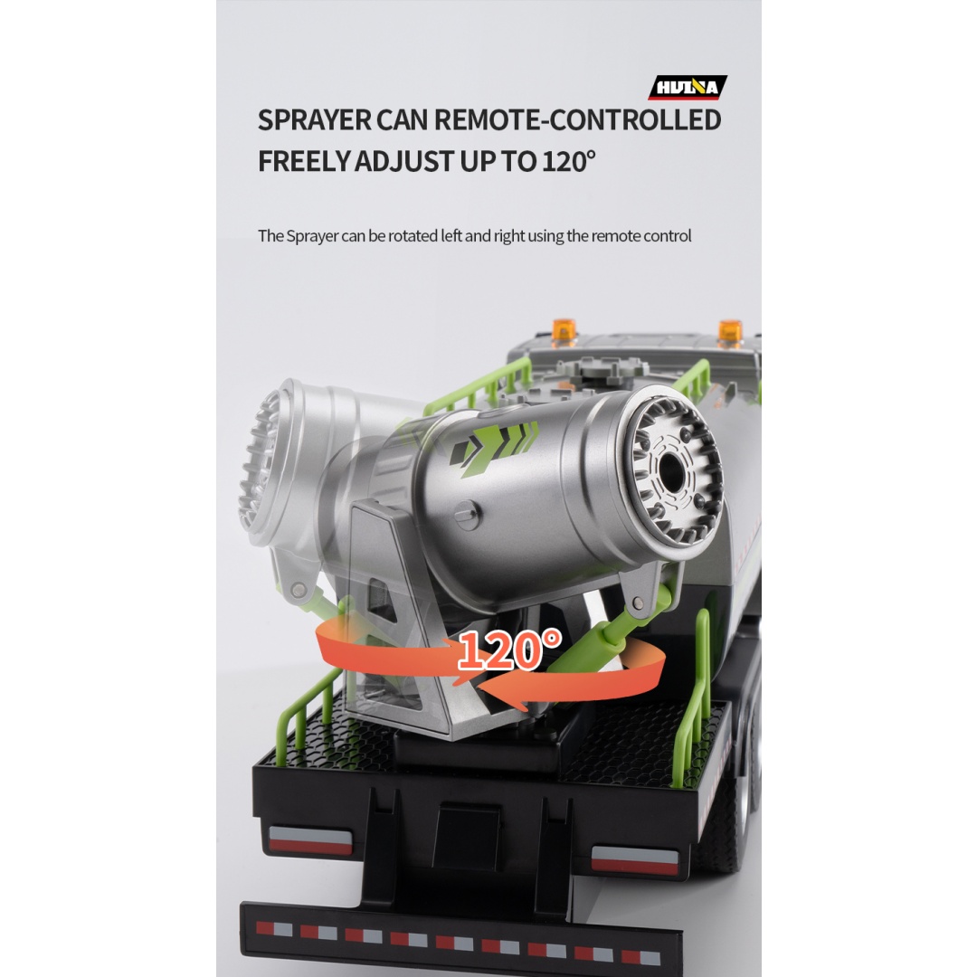 Huina 1316 1-18 Semi-Alloy Remote Controlled Fog Cannon Truck Toy 20