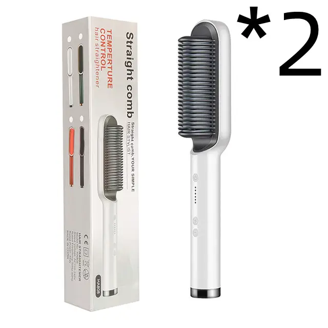 New 2 In 1 Hair Straightener Hot