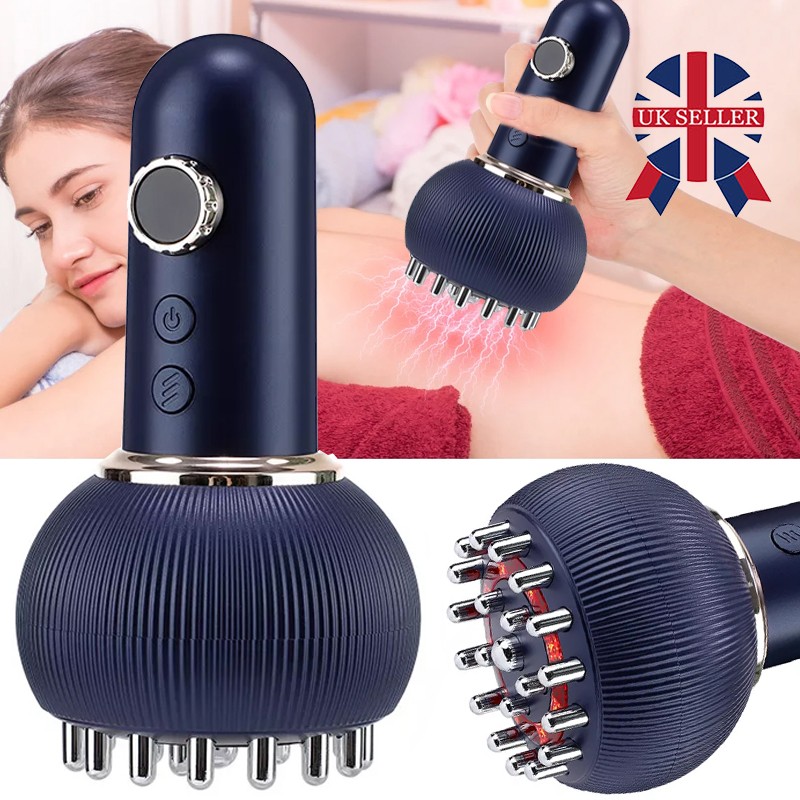 Electric Lymphatic Drainage Machine Meridian Body Massager BrushUK