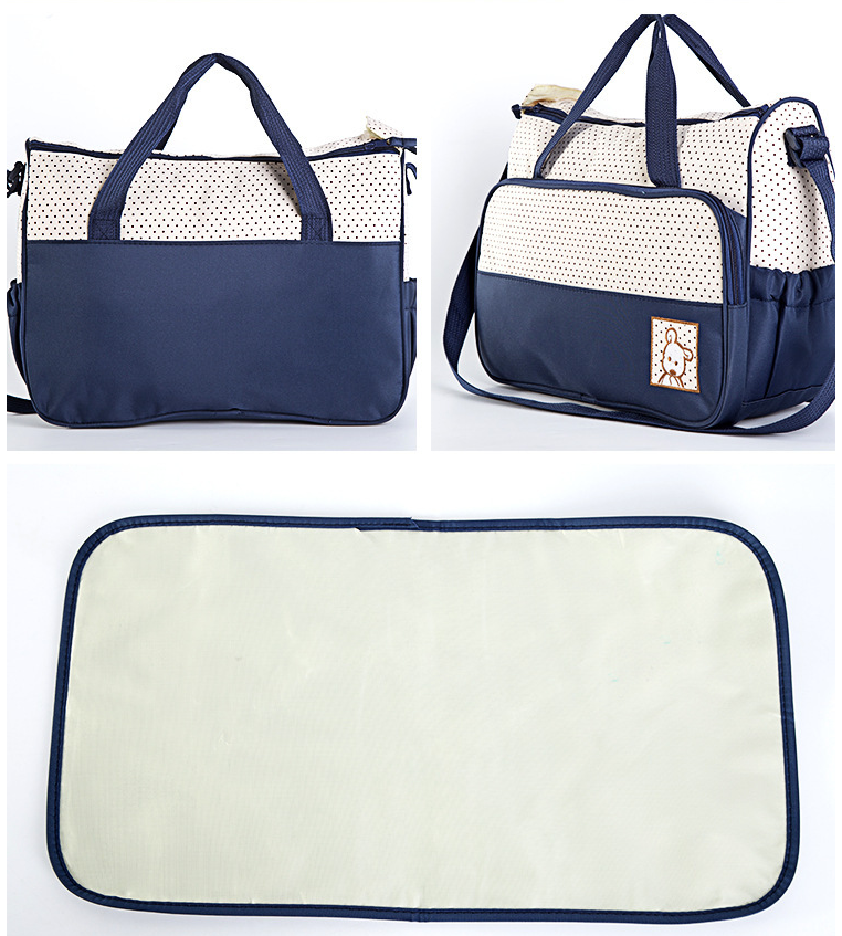 حقيبة محمولة متعددة الوظائف بسعة كبيرة للأمهات