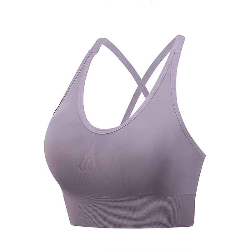 Title 2, Cross Back Yoga Sports Bra Plus Size