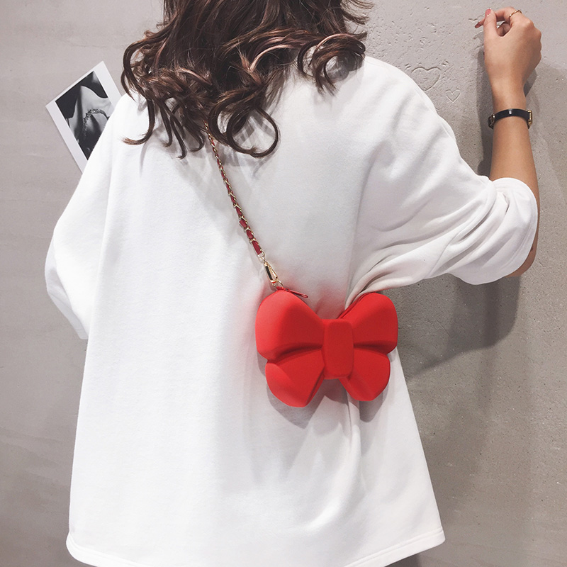 Cute Cartoon Bow Mobile Phone Bag All-match One Shoulder Messenger
