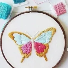 Embroidery Novice Primary Ribbon Embroidery Simple Three-dimensional - Fresh Flowers20 - View 1