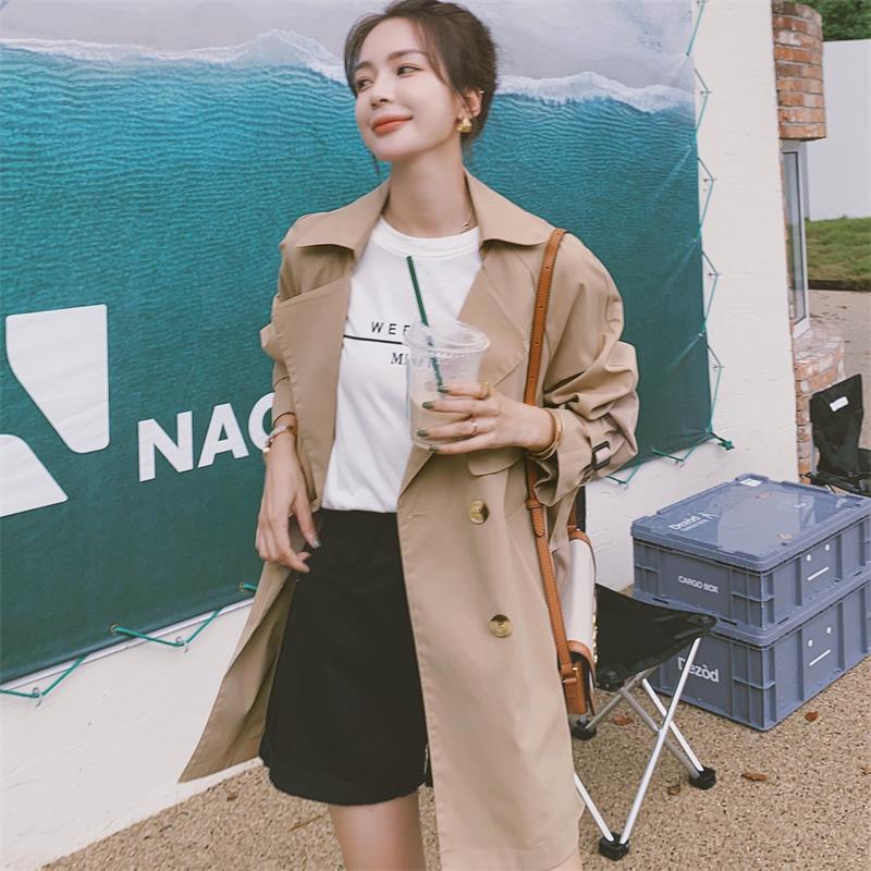  Spring Simple Women's Trench Coat