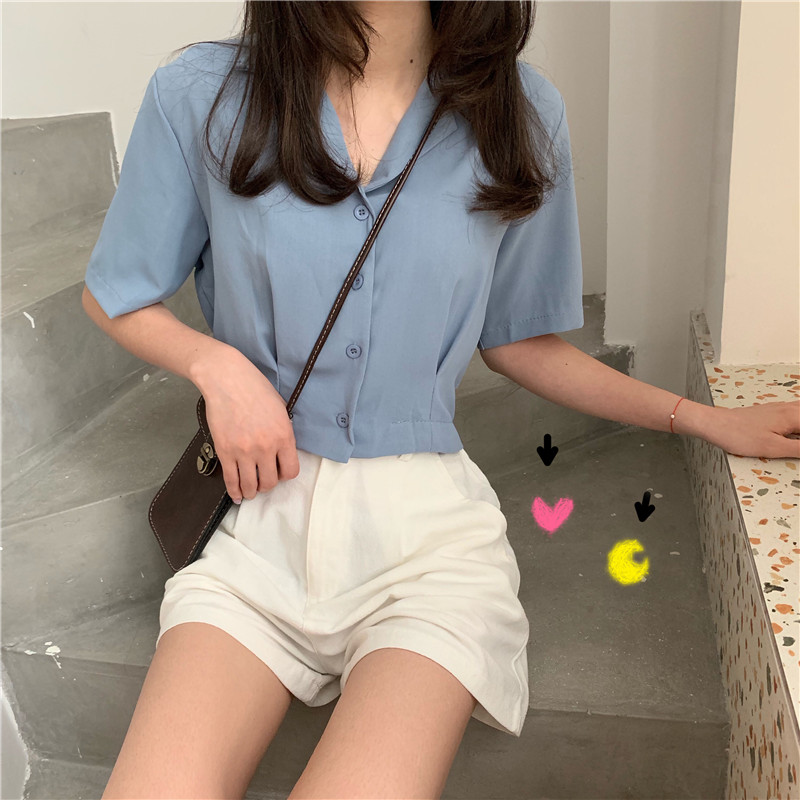 Title 1, Korean Style All-match Suit Small Lapel Short S...