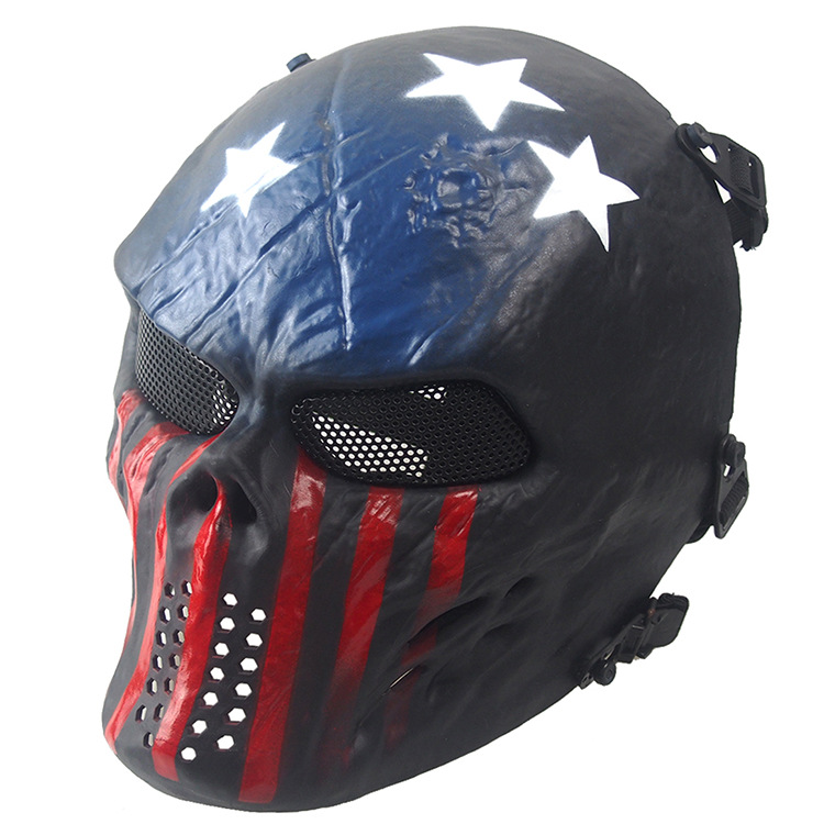 Field Equipment Full Face Warrior Mask Military Fan Outdoor Products — foto 4