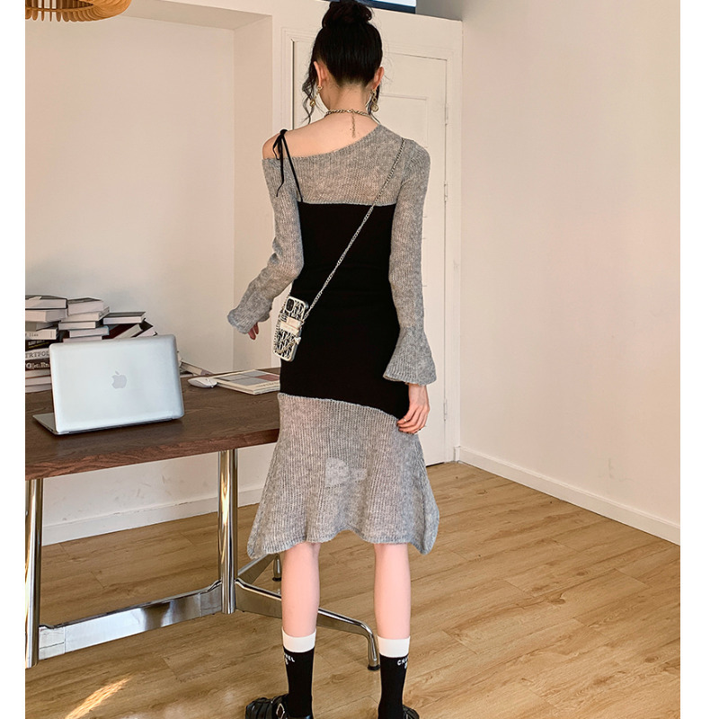 Fishtail Halter Dress, picture 2 of 5