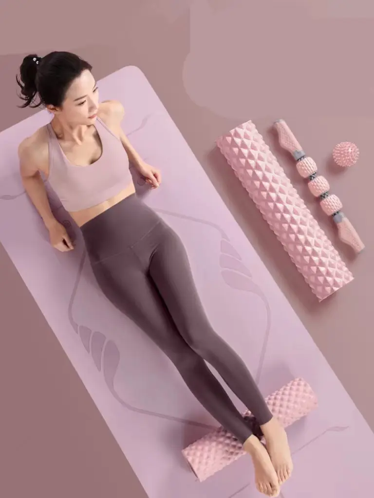 Foam Axis Muscle Relaxation Professional Thin Leg Wolf Tooth Roller Roller Leg Massager Yoga Post Home