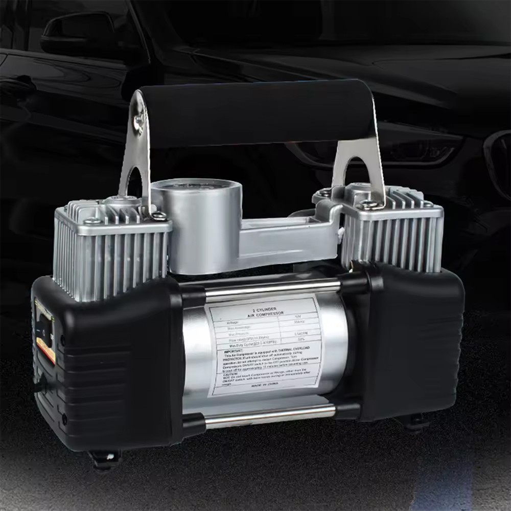 Heavy Duty 12V Electric Car Tyre Inflator  Portable Air Compressor Pump — foto 15