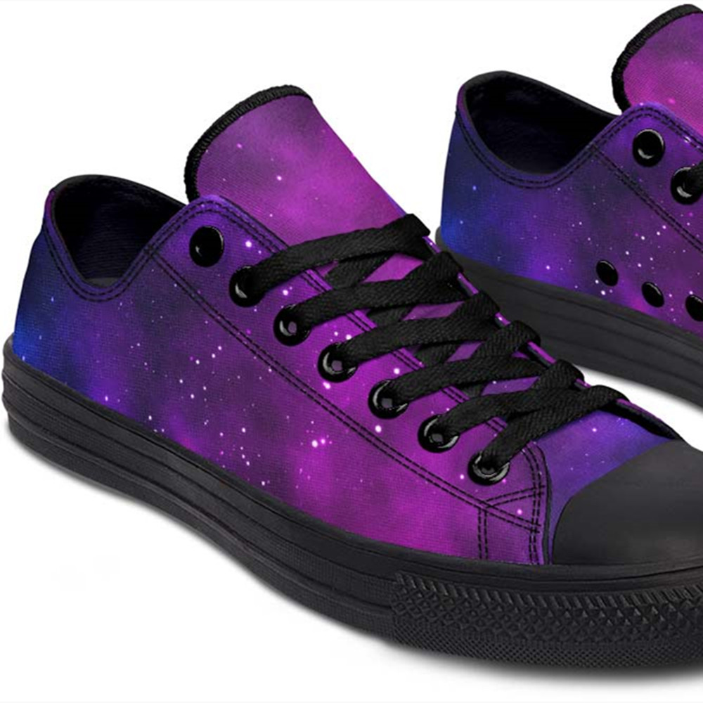 Fashion Print Couple Low-Top Canvas Shoes