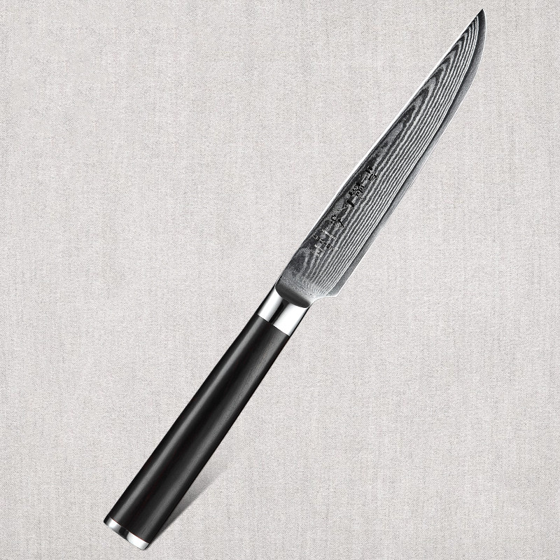 Title 5, Damascus Steel 5-inch Steak Knife