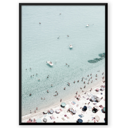 Beach Oil Canvas Wall Art, picture 2 of 12